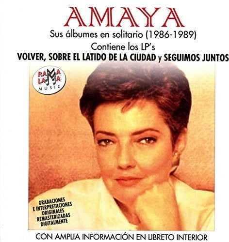 Amaya Sus Albumes En Solitario (1986-1989) - 2-Disc CD Album