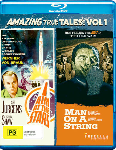 Amazing True Tales Vol 1: I Aim at the Stars & Man Amazing True Tales, Volume 1: I Aim at the Stars / Man on a String - Blu-Ray