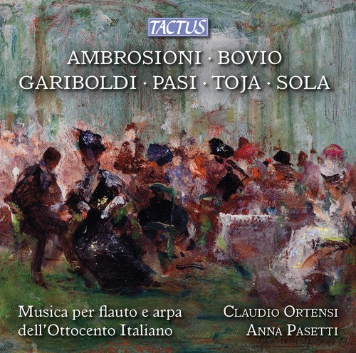 Ambrosioni / Ortensi / Pasetti Flute & Harp 19th C Italy - CD Album