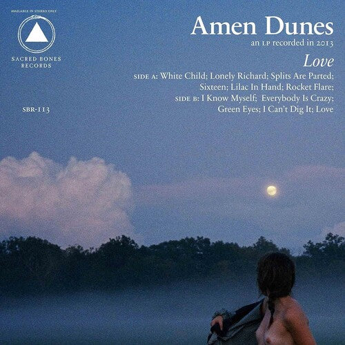 Amen Dunes Love - Blue & White Marble - Record Album - Vinyl LP