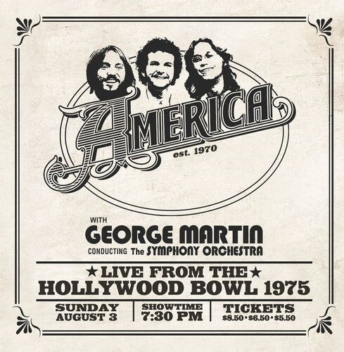 America America: Live At The Hollywood Bowl 1975 - CD Album