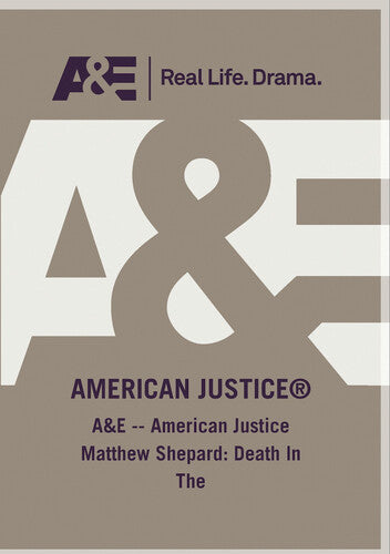 American Justice Matthew Shepard Death in the American Justice Matthew Shepard Death In The - DVD