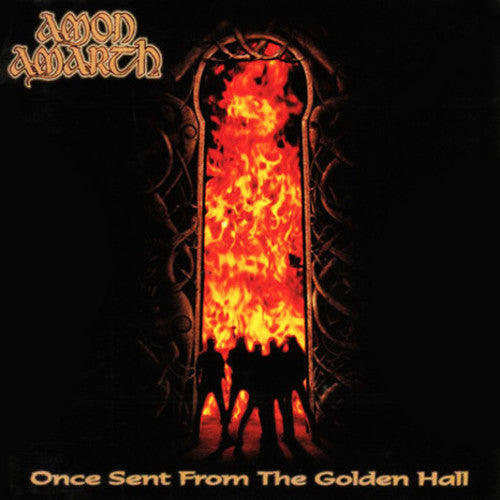 Amon Amarth Once Sent From The Golden Hall (Clear, Red & Blue Marbled Colored Vinyl)
