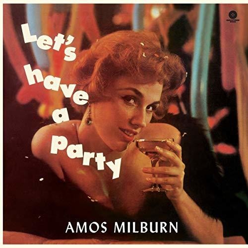 Amos Milburn Let's Have A Party - Record Album - Vinyl LP