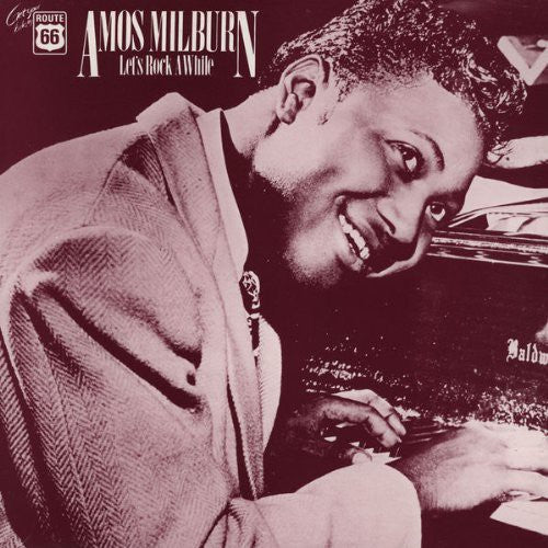 Amos Milburn Lets Rock Awhile 1946-54 - Record Album - Vinyl LP