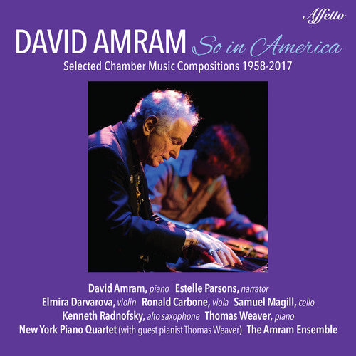 Amram / Parsons So in America - CD Album