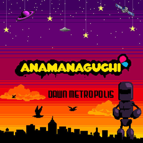 Anamanaguchi Dawn Metropolis (Orange/Maroon/Purple Vinyl) - Record Album - Vinyl LP