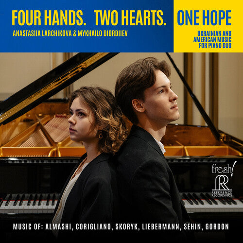 Anastasiia Larchikova Four Hands. Two Hearts. One Hope - CD Album