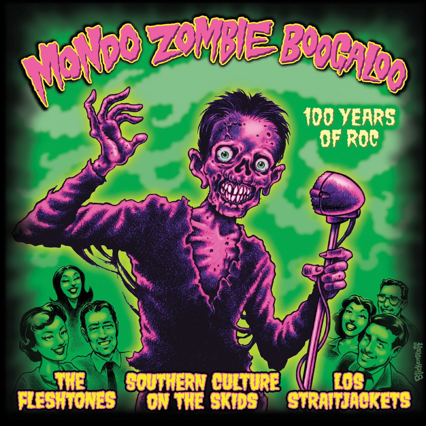 And The Fleshtones Los Straitjackets Southern Cult Mondo Zombie Boogaloo [Pink Vinyl]