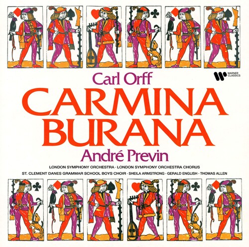 Andre Previn Orff: Carmina Burana - Double Record Album - Vinyl LP