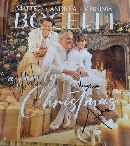 Andrea Bocelli A Family Christmas - Record Album - Vinyl LP