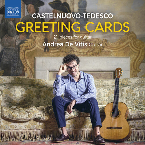 Andrea De Vitis Greeting Cards 21 Pieces for Guitar - CD Album