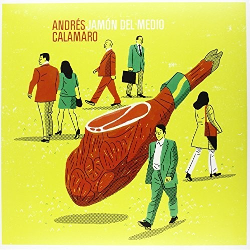 Andres Calamaro Jamon Del Medio - Triple Record Album - Vinyl LP
