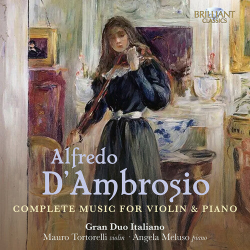 Angela Meluso Complete Music for Violin & Piano - 3-Disc CD Album