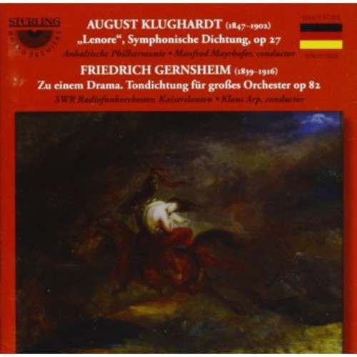 Anhaltische Philharmonie Dessau August Klughardt - Friedrich Gernsheim - CD Album