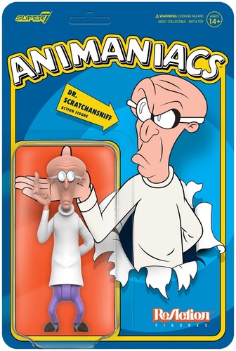Animaniacs Reaction Wave 1 - Dr. Scratchansniff Super7 - Animaniacs ReAction Wave 1 - Dr. Scratchansniff - Consumer Accessories