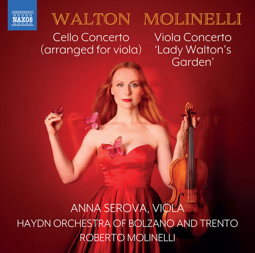 Anna Serova Cello Concerto (Arr. For Viola & Orchestra) - CD Album