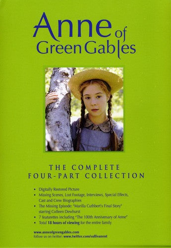 Anne of Green Gables: The Complete Four-Part Collection - 4-Disc DVD Set