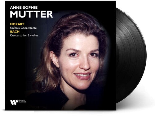 Anne-Sophie Mutter Bach: Concerto for Two Violins / Mozart: Sinfonia Concertante - Record Album - Vinyl LP