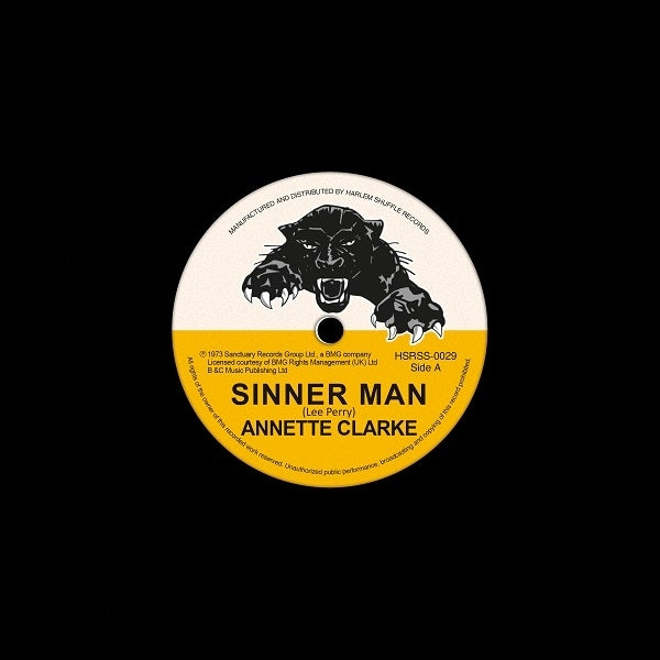 ANNETTE CLARKE/LEE PERRY Sinner Man/Sinner Man Dub