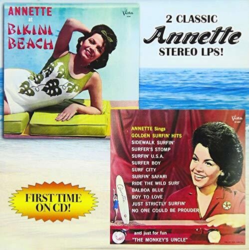 Annette Funicello Annette at Bikini Beach / Golden Surf - CD Album