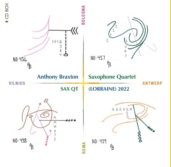 ANTHONY BRAXTON SAXOPHONE QUARTET Sax Qt (Lorraine) 2022
