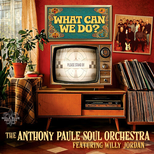 Anthony Paule Soul Orchestra What Can We Do? - Record Album - Vinyl LP