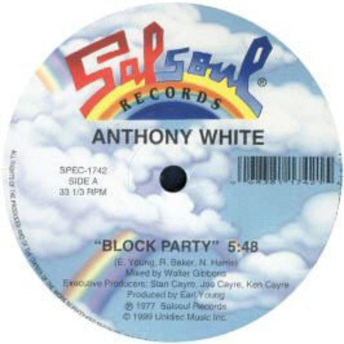 Anthony White Block Party/I Can't Turn You Loose - Record Album - Vinyl LP