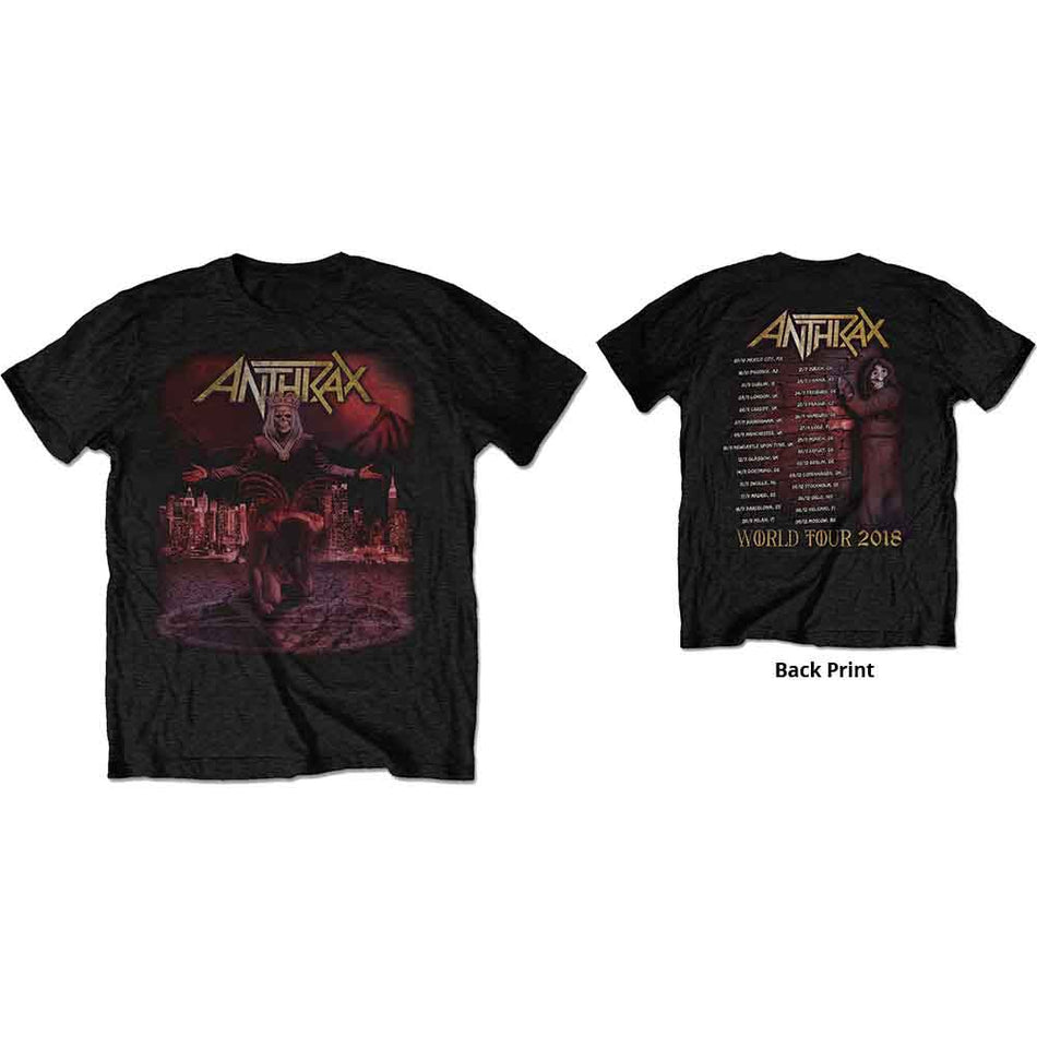 Anthrax Bloody Eagle World Tour 2018 Black