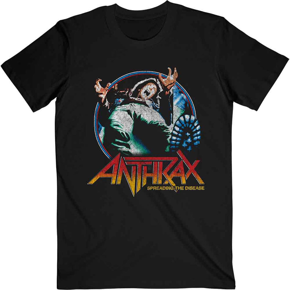 Anthrax Spreading Vignette Black