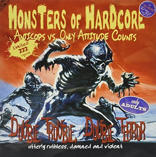 Anticops Monsters of Hardcore - Double Record Album - Vinyl LP