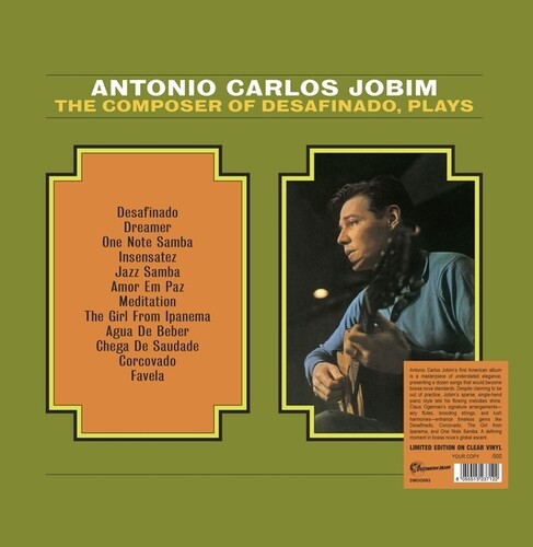 Antonio Carlos Jobim The Composer Of Desafinado, Plays - Record Album - Vinyl LP