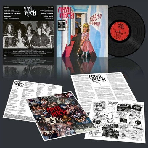 Anvil Bitch Rise To Offend - Record Album - Vinyl LP