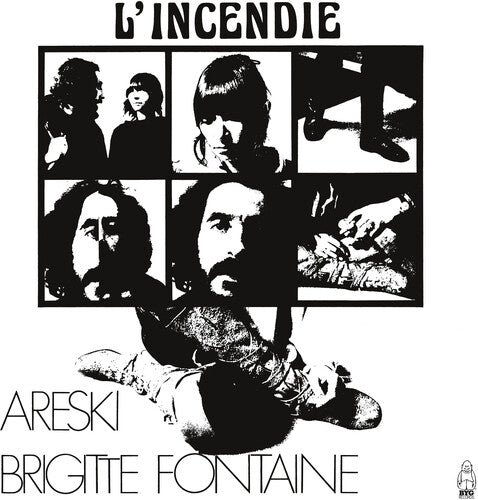 Areski Belkacem L'INCENDIE - Record Album - Vinyl LP