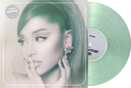 Ariana Grande Positions [Explicit Content] (Limited Edition, Coke Bottle Clear Green Colored Vinyl)