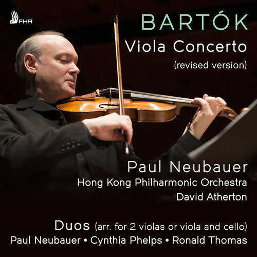 Ariel Lanyi Bartok: Viola Concerto (revised version); Duos (arr. P. Bartok) - CD Album