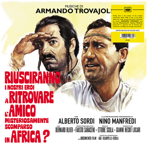 Armando Trovajoli Riusciranno I Nostri Ero A Ritrovare L' Amico Misteriosamente Scomparso In Africa? (Original Soundtrack) - Record Album - Vinyl LP