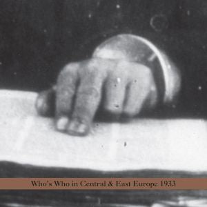 Arnold Dreyblatt Who's Who in Central Europe 1933