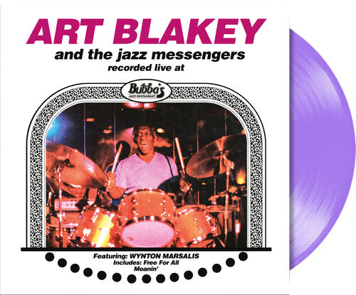 Art Blakey And The Jazz Messengers Live at Bubba's 1980 - Record Album - Vinyl LP