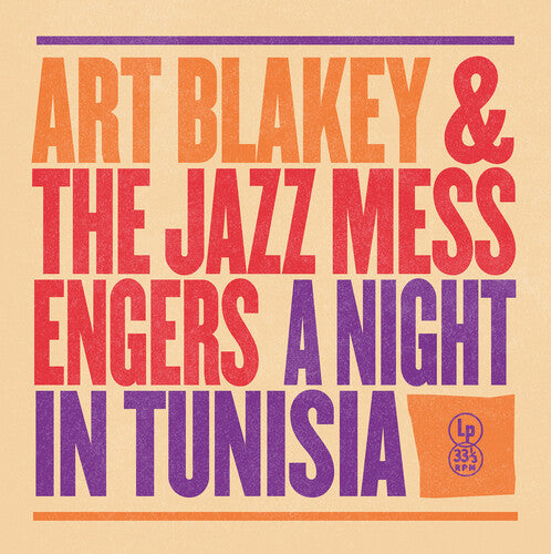 Art Blakey And The Jazz Messengers Night In Tunisia - Record Album - Vinyl LP