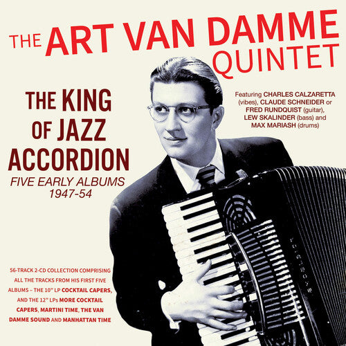 Art Van Damme The King Of Jazz Accordion: Five Early Albums 1947-54 - 2-Disc CD Album