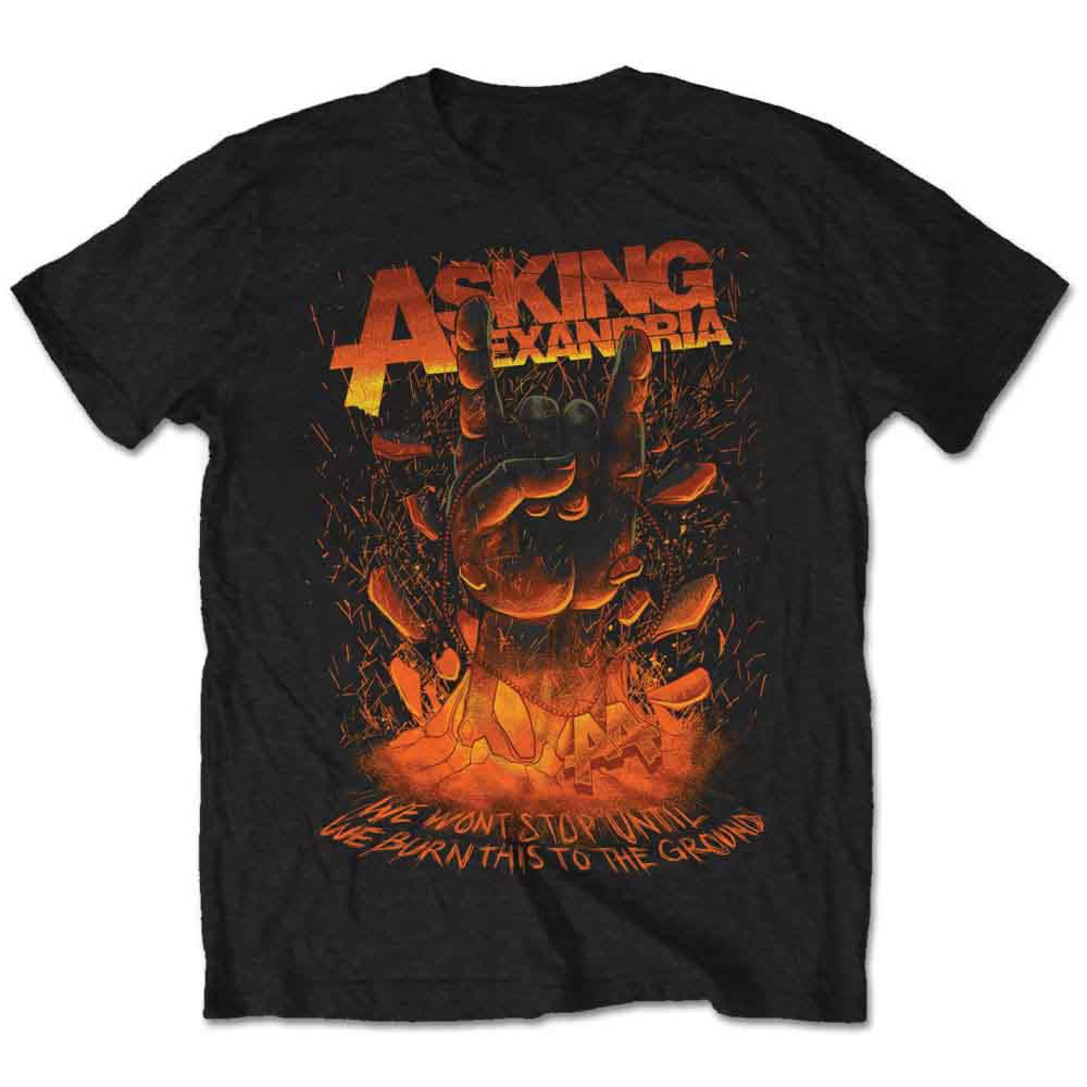 Asking Alexandria Metal Hand Black