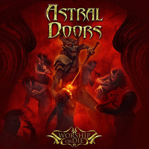 Astral Doors Worship Or Die - Record Album - Vinyl LP