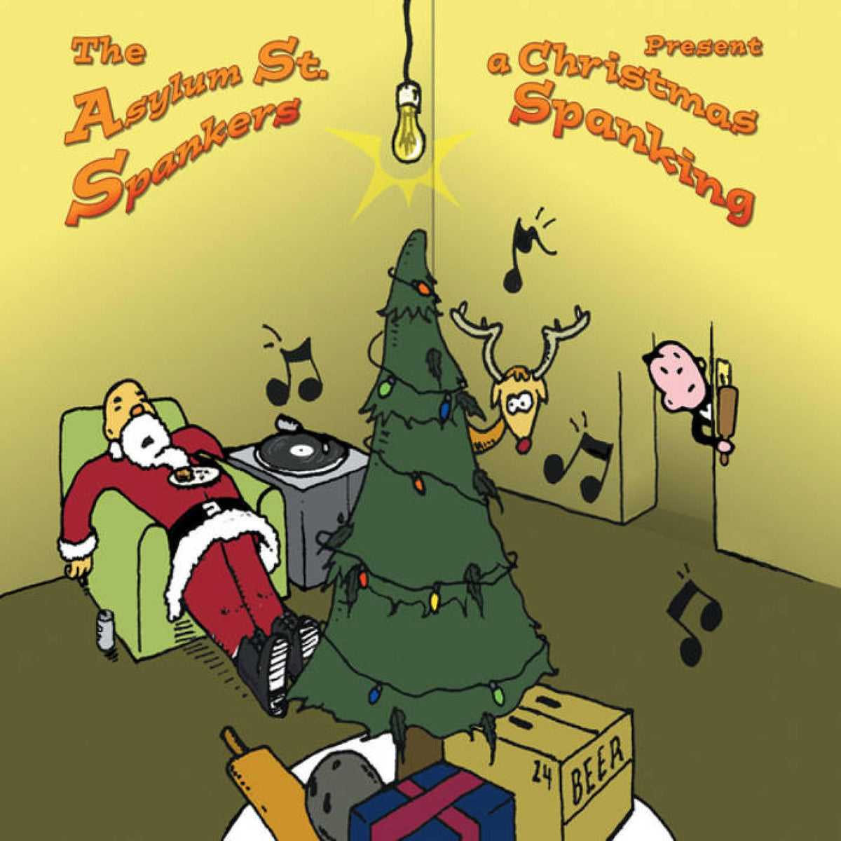 Asylum Street Spankers Christmas Spanking