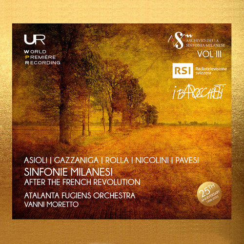 Atalanta Fugiens Orchestra Sinfonie Milanesi After the French Revolution - CD Album