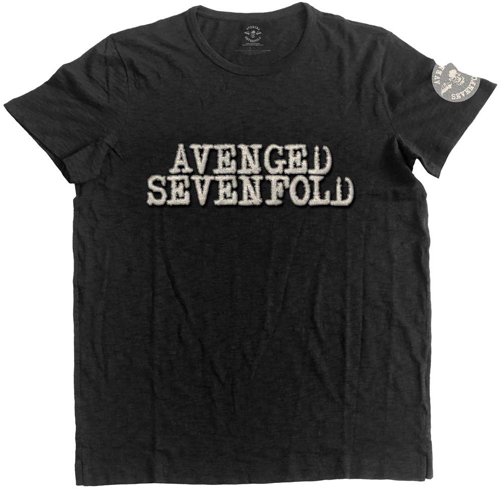 Avenged Sevenfold Logo & Death Bat Black