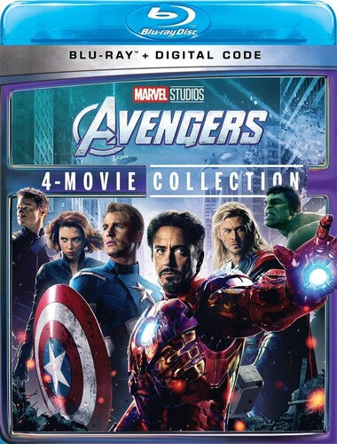 Avengers: 4-Movie Collection Avengers: 4-Movie Collection - 4-Disc Blu-Ray Set