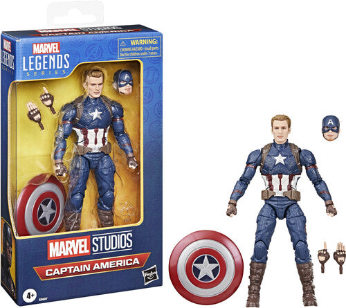 Avn a-List - Captain America Avengers: Endgame - Marvel Legends - Captain America Action Figure - Action Figure