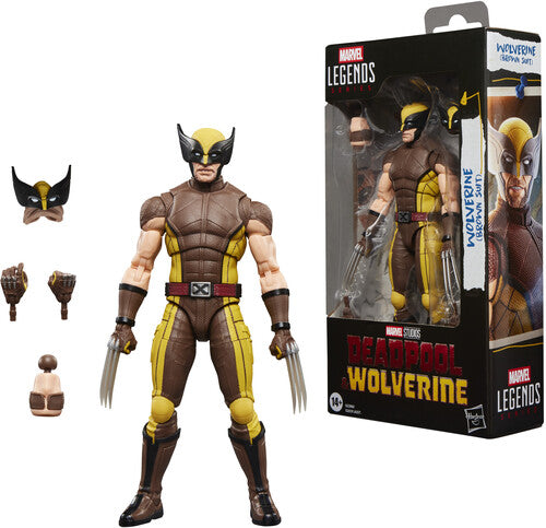 Avn Legends Dp3 2 Deadpool & Wolverine - Marvel Legends - Wolverine (Brown Suit) Action Figure - Collectible