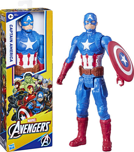 Avn Titan Hero Figure Ca Marvel Avengers - Titan Hero Series - 12" Captain America Action Figure - Action Figure